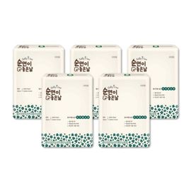 [SALLY'S LAW] Sanitary Pads Cotton Therapy Medium - 100% Pure Cotton, US-Certified, Quick Absorption, Ergonomic Leak Prevention for Dry Comfort - Made in Korea